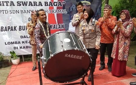 Bupati Bangkalan Resmi Berangkatkan Gita Swara Baga Ikuti Kejurprof Drumband Jember
