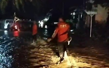 Hujan Deras Picu Luapan Sejumlah Sungai di Perkotaan Banyuwangi, Pemkab Gerak Cepat Lakukan Penanganan