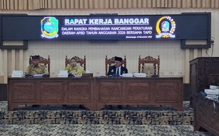 Belum Susun RKA, Banggar DPRD Banyuwangi Tunda Pembahasan RAPBD Tahun 2026