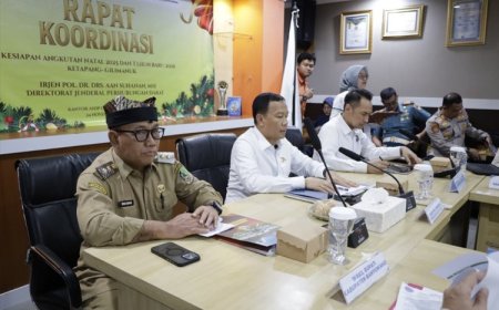 Persiapan Libur Natal dan Tahun Baru, Kemenhub Rakor di Banyuwangi