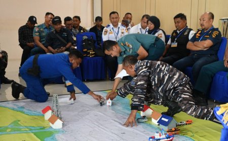 Lanal Banyuwangi Gelar Latihan TFG Perkuat Keamanan Kabel Laut Jawa-Bali