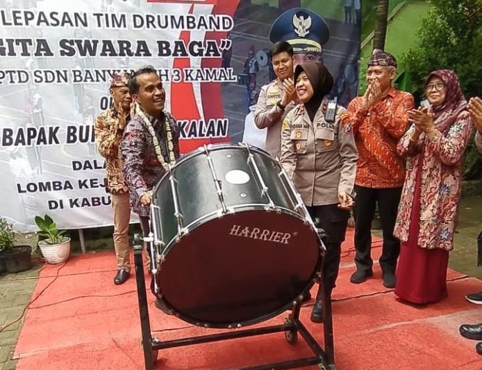 Bupati Bangkalan Resmi Berangkatkan Gita Swara Baga Ikuti Kejurprof Drumband Jember