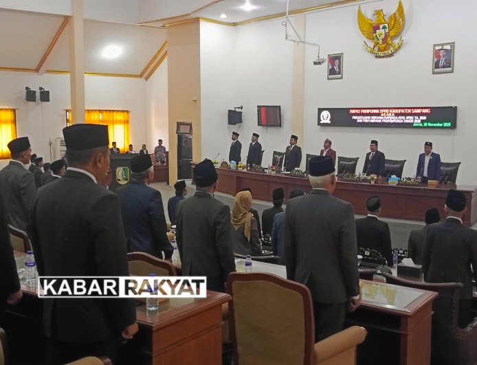 DPRD Sampang Setujui Raperda APBD 2026 untuk Perkuat Pelayanan Publik