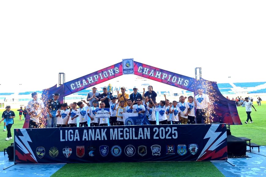 Liga Anak Megilan PSSI Lamongan Sukses Cetak Bibit Muda Sepakbola