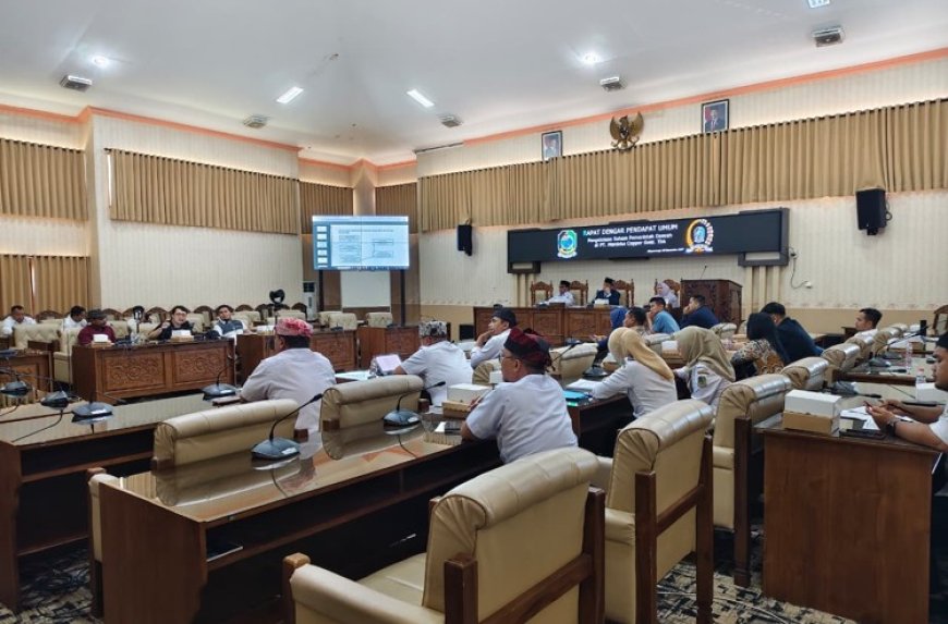 RDP DPRD Banyuwangi, Elemen Masyarakat Kembali Pertanyakan Disvestasi Saham Pemkab di PT Merdeka Copper Gold Tahun 2020