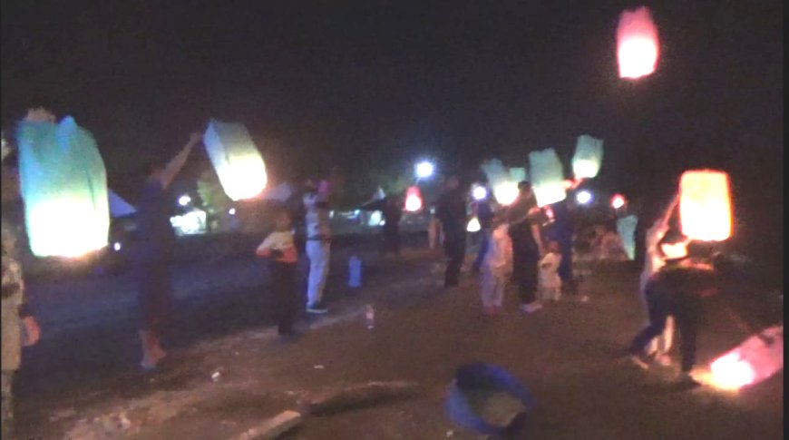 Parade Lampion di Beach Forest Situbondo, Refleksi Syukur Sambut Hari Pahlawan