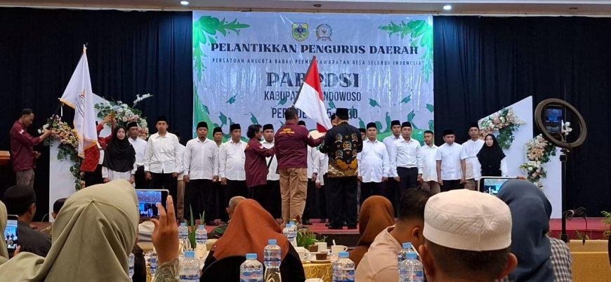 PABPDSI Bondowoso Resmi Dilantik, Siap Kawal Tata Kelola Pemerintahan Desa