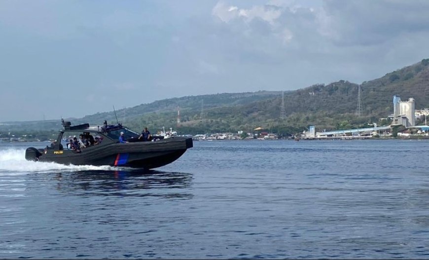 Perkuat Kemampuan Patroli, Kapolresta Bayuwangi Uji Coba Kapal Cepat Jenis RBB Armada Baru Satpolairud