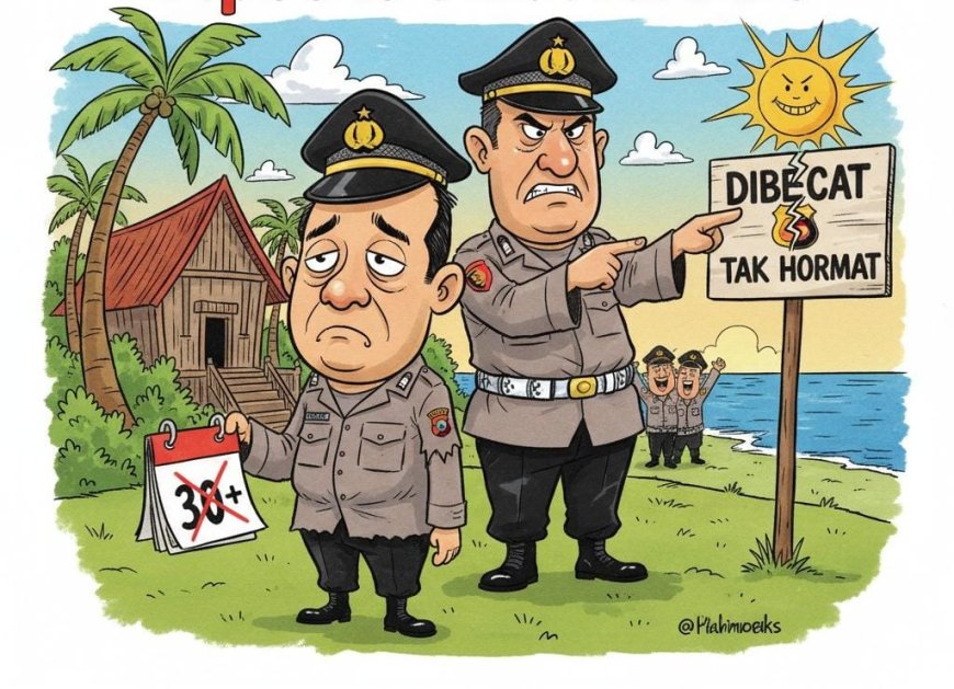 Mangkir Lebih Sebulan, Polisi di Sampang Dipecat Tak Hormat