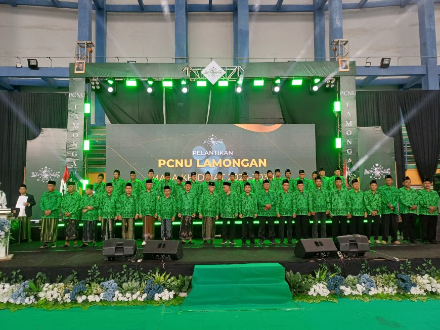 Resmi Dilantik, PCNU Lamongan Usung Program Kemandirian Ekonomi Umat