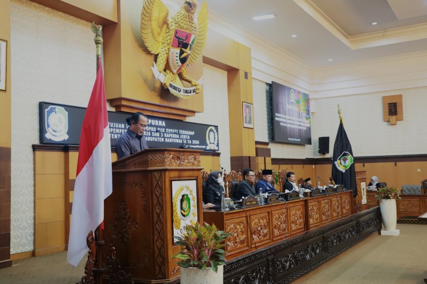 DPRD Banyuwangi Menetapkan 17 Judul Raperda dalam Propemperda Tahun 2026
