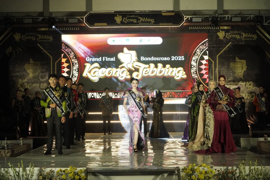 Sekda Bondowoso Tekankan Brain, Beauty, dan Behavior pada Grand Final Kacong Jebing 2025