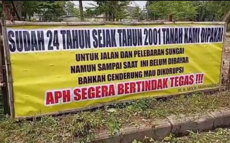 Dua Dekade Tanah Tak Diganti Rugi, Jalan Umum di Bangkalan Ditutup Pemilik
