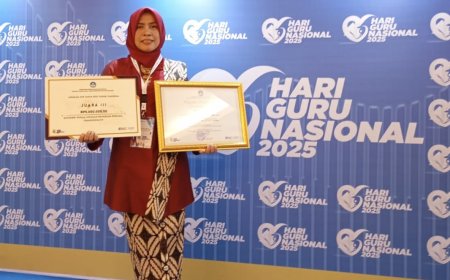 Program Literasi-Numerasi Berbuah Prestasi, Rida Syamsiah Juara 3 Nasional