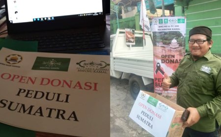 Solidaritas Mengalir, MWCNU Kamal Bangkalan Mobilisasi Donasi Peduli Korban Bencana Sumatra