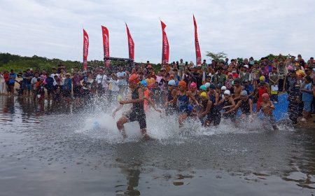 Aquathlon Perdana di Baluran, Situbondo Bidik Event Nasional Tahunan