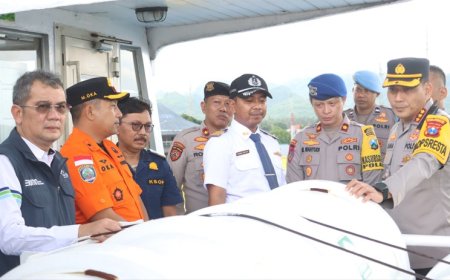 Jelang Nataru 2025/2026 , Petugas Gabungan Lakukan Ramp Check di Pelabuhan Penyeberangan Ketapang Banyuwangi