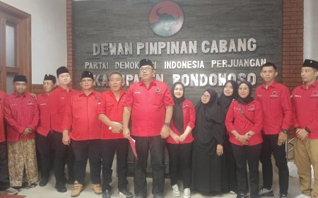 DPC PDI Perjuangan Bondowoso Tegaskan Tegak Lurus Hasil Kongres VI, Fokus 5 Mantap Partai