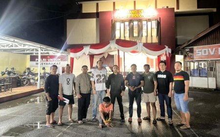 Sat Reskrim Polres Solok Kota Tangkap Pelaku Pencurian Toko Serba 35.000