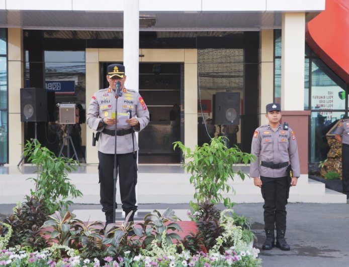 Polres Kotabaru Galang Dana Nasional, Kapolres Serukan Empati Polri