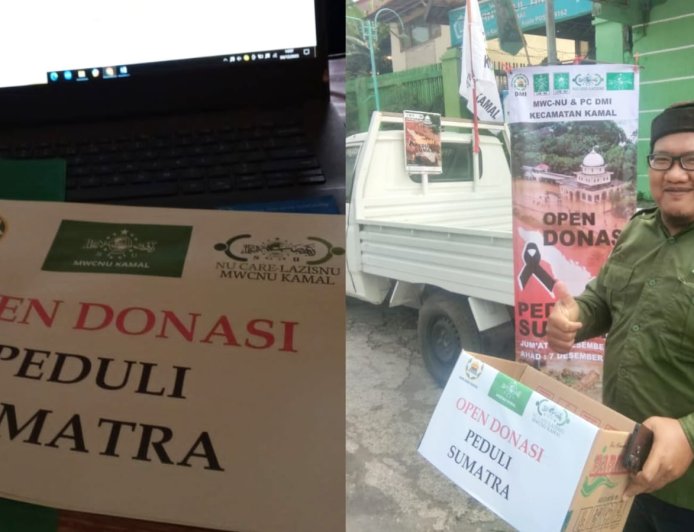 Solidaritas Mengalir, MWCNU Kamal Bangkalan Mobilisasi Donasi Peduli Korban Bencana Sumatra