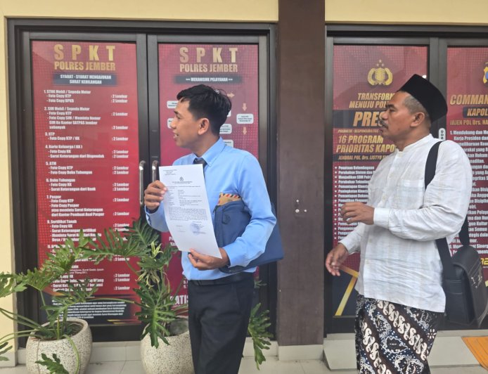 Dugaan Penipuan Mobil Elf, Kiai Ternama Jember Resmi Lapor Polisi