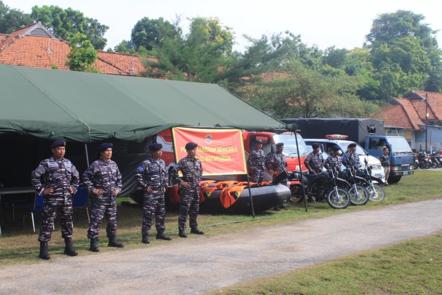 Masuki Musim Rawan Bencana, Lanal Batuporon Bangkalan Siagakan Posko Tanggap Darurat