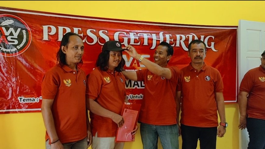 AWAS Sampang Kukuhkan H Moh Yasin, Teguhkan Etika Dan Solidaritas Wartawan