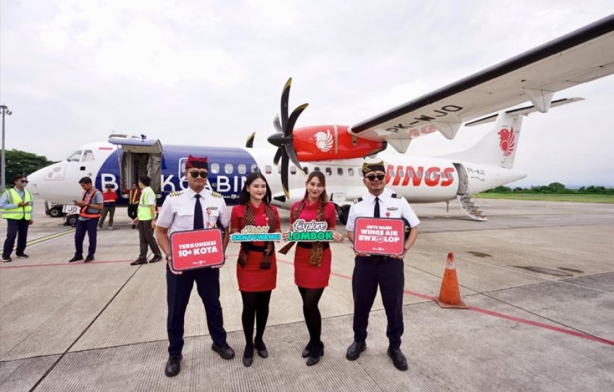 Rute Penerbangan Baru Banyuwangi-Lombok Dibuka, Koneksikan Dua Destinasi Wisata Favorit Nasional