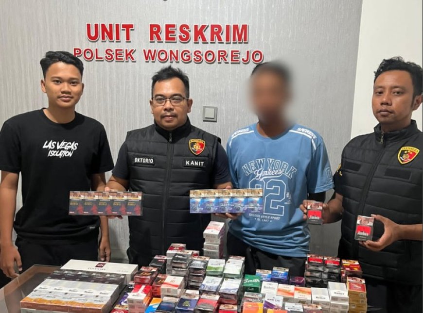 Jual Berbagai Rokok Tanpa Cukai, Pria di Banyuwangi Ditangkap Polisi