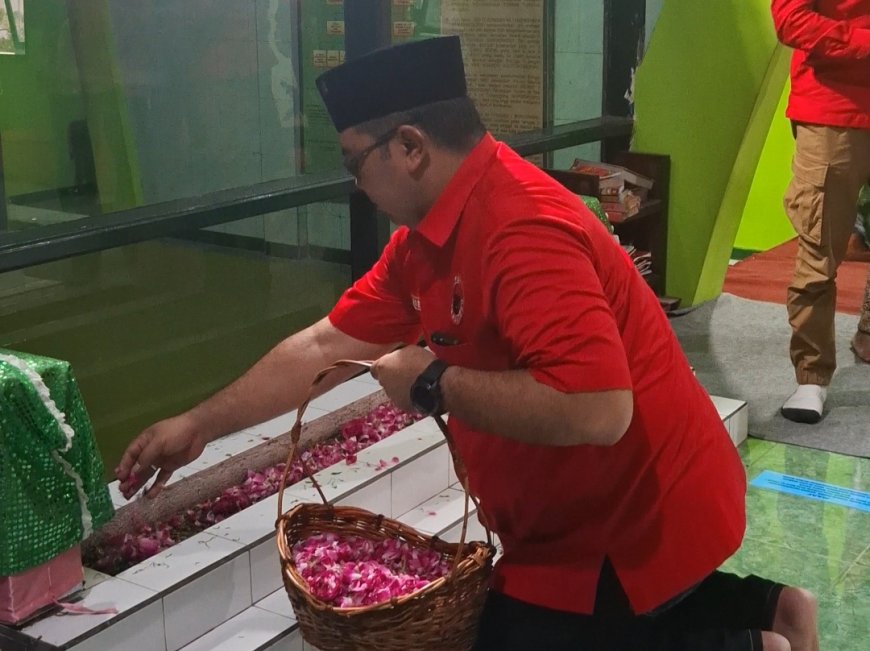 Ziarah Ronggo I, PDIP Bondowoso Teguhkan Arah Perjuangan dan Konsolidasi Ideologis Kader
