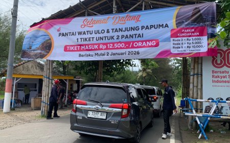 Wisatawan Papuma & Watu Ulo Melonjak Sejak Penerapan Satu Tiket