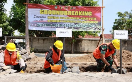 Pemkab Banyuwangi Fasilitasi Aset Daerah untuk Pembangunan Kantor Koperasi Merah Putih