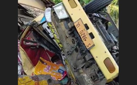 Dua Orang Tewas dalam Kecelakaan Tunggal di Tikungan Glenfaloc Kecamatan Kalibaru Banyuwangi