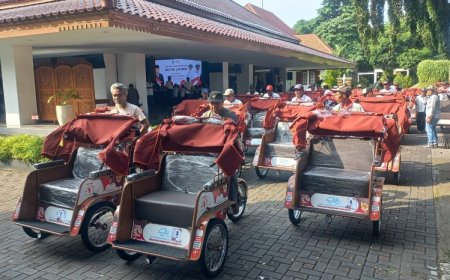 Dishub akan Siapkan Skema Operasional Becak Listrik Bantuan Presiden Prabowo Subianto di Banyuwangi