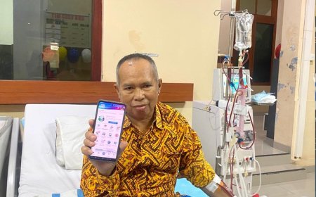 Sempat Koma 13 Hari, Berkat JKN Pasien Gagal Ginjal Kronis, Ahronik Bertahan Jalani Cuci Darah
