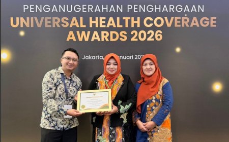 Komitmen Pertahankan Capaian UHC Prioritas, Pemkab Situbondo Raih UHC Awards 2026