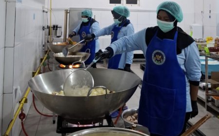 Dari Dapur hingga Distribusi, SPPG Tumpeng Jaga Ketat Keamanan Makanan