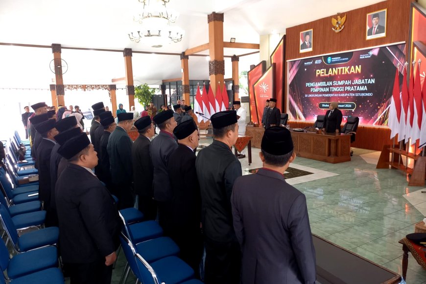 Bupati Situbondo Rombak 26 Pejabat Eselon II, Target Ekonomi Digenjot