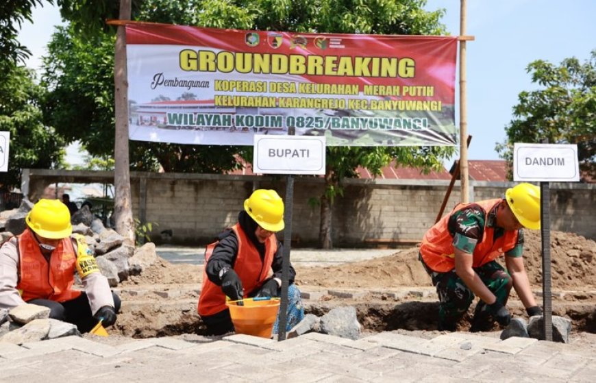 Pemkab Banyuwangi Fasilitasi Aset Daerah untuk Pembangunan Kantor Koperasi Merah Putih