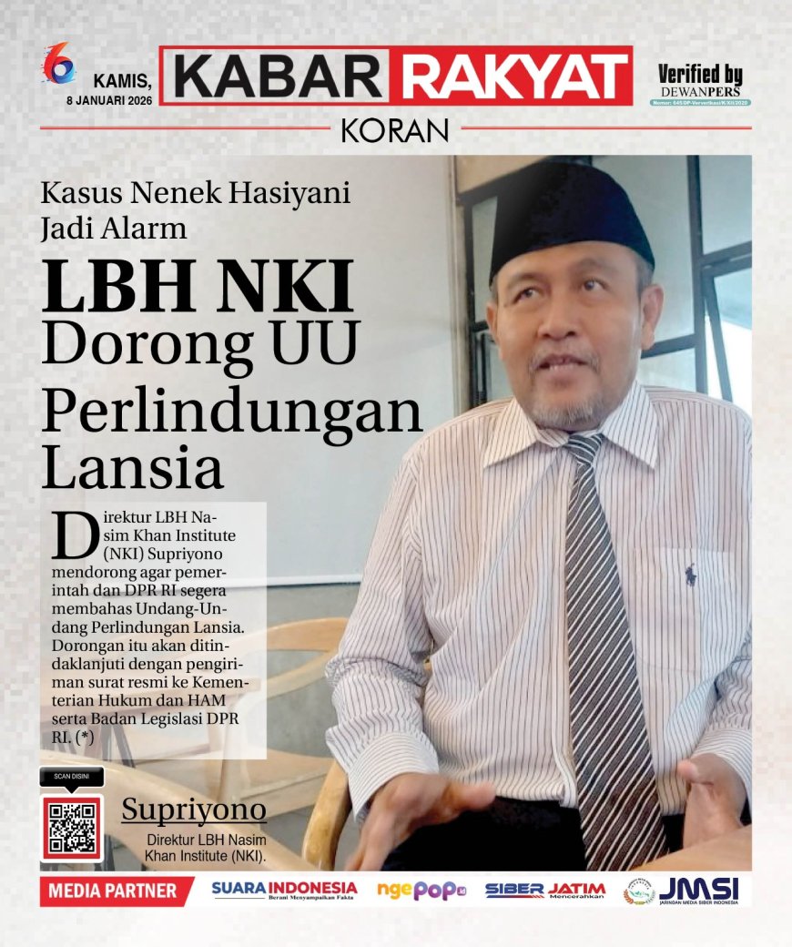 EDISI, 8 JANUARI 2026