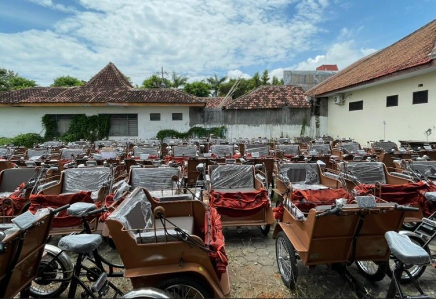 200 Unit Becak Listrik Bantuan Presiden Prabowo Subianto Tiba di Banyuwangi, Prioritaskan Tukang Becak Berusia Lanjut