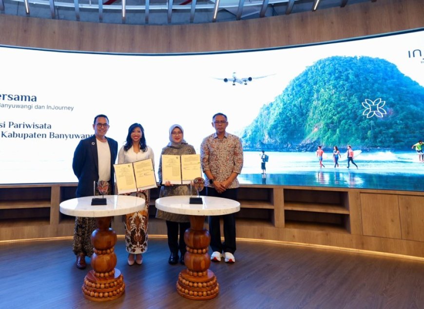 Kembangkan Wisata dan Penerbangan, Banyuwangi Jalin Kerjasama dengan InJourney