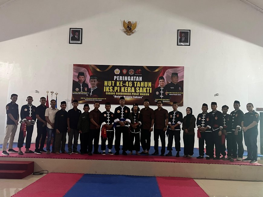 Yonif 514/SY Tekankan Nilai Etika dan Bela Diri Positif di HUT ke-46 IKSPI Bondowoso