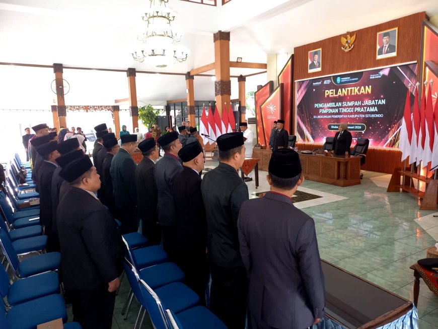 Bupati Situbondo Rombak 26 Pejabat Eselon II, Target Ekonomi Digenjot