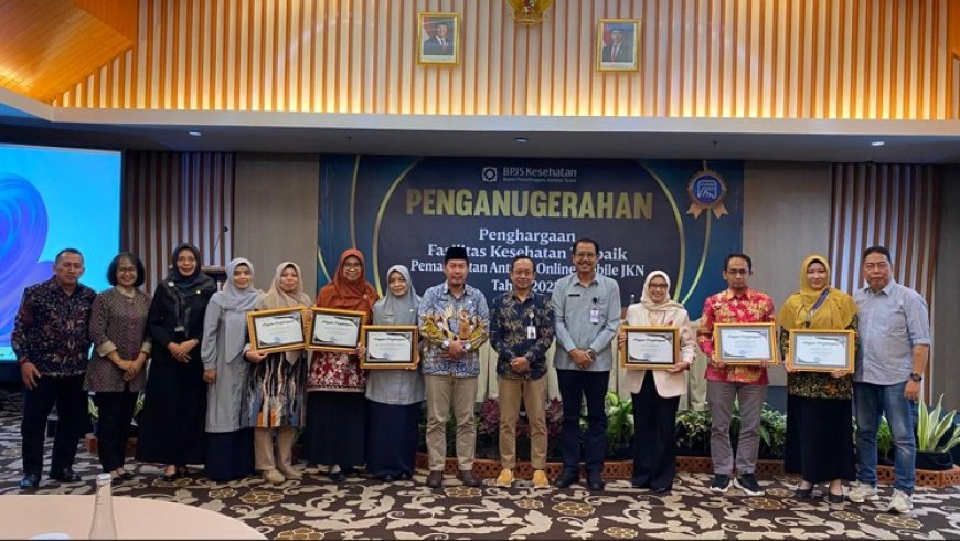 Dorong Kemudahan Akses Layanan, Enam Faskes Terima Penghargaan Pemanfaatan Antrean Online Mobile JKN