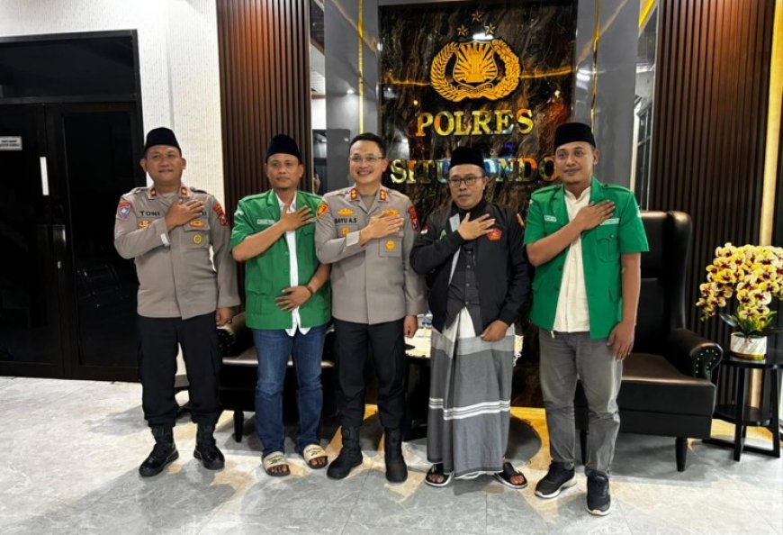 Polres Situbondo dan Ormas Ansor NU lakukan pembinaan spiritual keagamaan