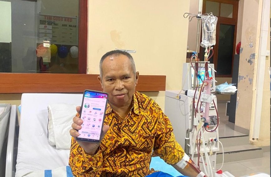 Sempat Koma 13 Hari, Berkat JKN Pasien Gagal Ginjal Kronis, Ahronik Bertahan Jalani Cuci Darah