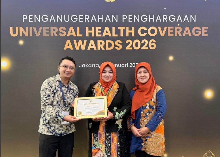 Komitmen Pertahankan Capaian UHC Prioritas, Pemkab Situbondo Raih UHC Awards 2026