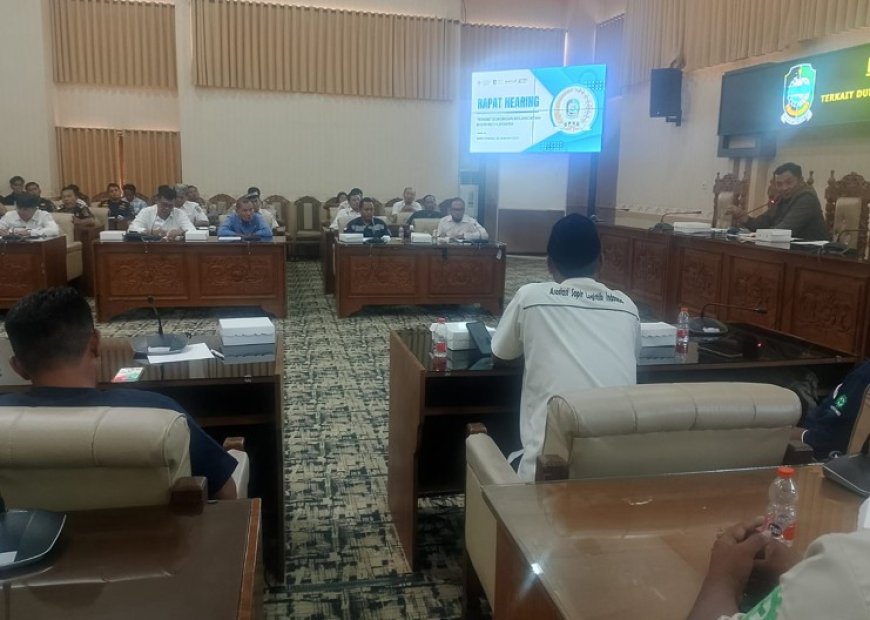 Hearing Bersama Ketua DPRD Banyuwangi, Asosiasi Sopir Logistik Minta Pelayanan Penyeberangan Lintasan Ketapang-Lembar Dibuka Kembali